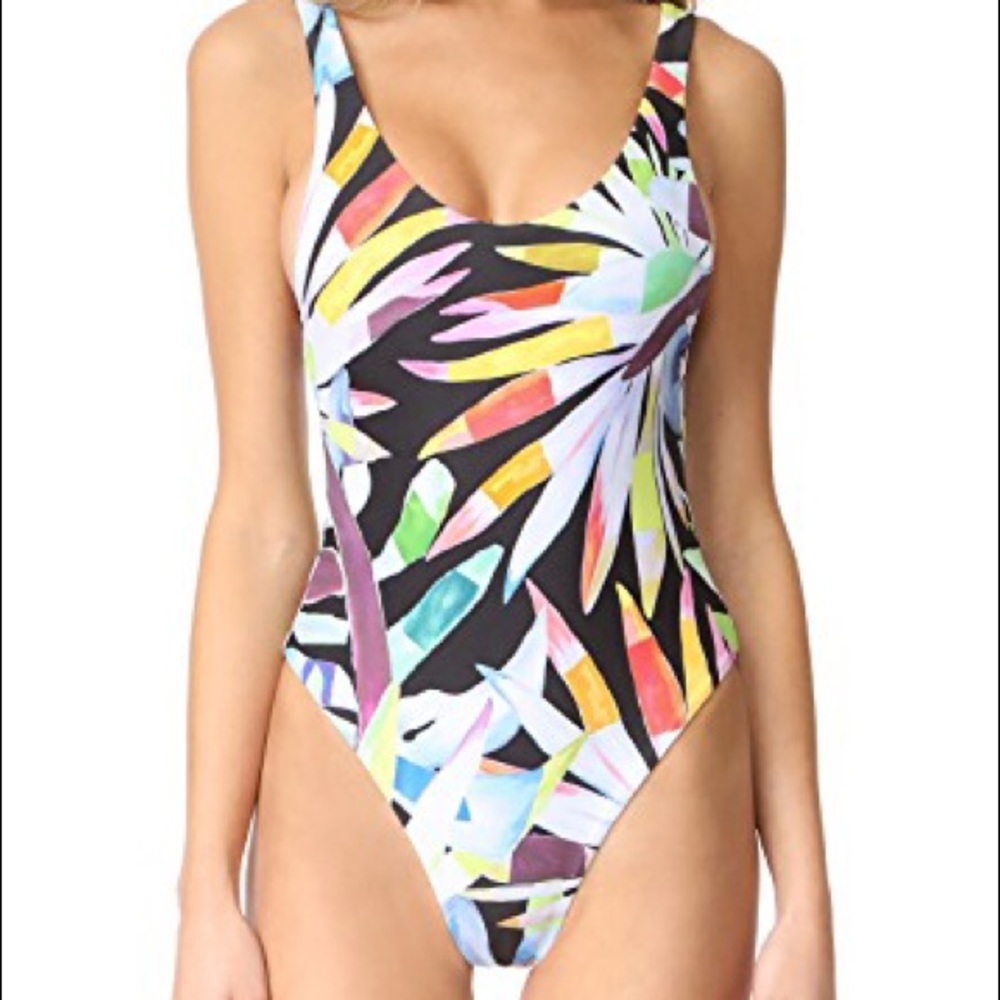 Mara Hoffman - Marimba High Cut Maillot - M